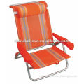 adjustable folding beach chair,aluminum